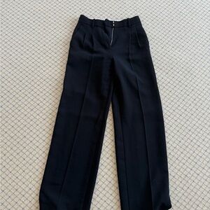 Wilfred Black Wide-Leg Tailored Trousers